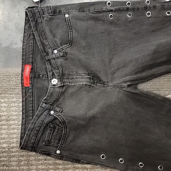 Guess Women's Skinny Jeans in Black - Picture 4 of 6